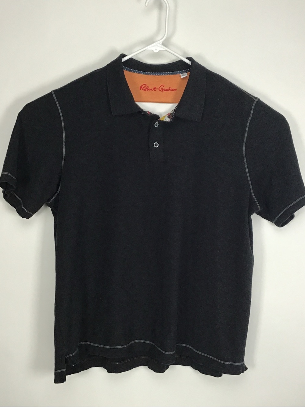 Robert Graham men’s short sleeve polo shirt 2XL